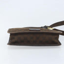 GUCCI GG Canvas Shoulder Bag Gold Brown 91762 Auth am10977-5