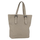 BOTTEGA VENETA INTRECCIATO Tote Bag Leather Beige Auth am10978V-1