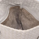 BOTTEGA VENETA INTRECCIATO Tote Bag Leather Beige Auth am10978V-18