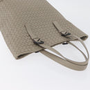 BOTTEGA VENETA INTRECCIATO Tote Bag Leather Beige Auth am10978V-6