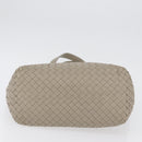 BOTTEGA VENETA INTRECCIATO Tote Bag Leather Beige Auth am10978V-5