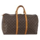 LOUIS VUITTON Monogram Keepall 50 Boston Bag M41426 LV Auth am10983-1