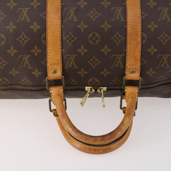 LOUIS VUITTON Monogram Keepall 50 Boston Bag M41426 LV Auth am10983