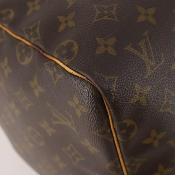LOUIS VUITTON Monogram Keepall 55 Boston Bag M41424 LV Auth am10986