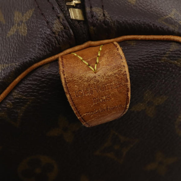 LOUIS VUITTON Monogram Keepall 55 Boston Bag M41424 LV Auth am10986