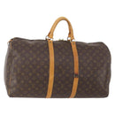 LOUIS VUITTON Monogram Keepall 55 Boston Bag M41424 LV Auth am10986-1