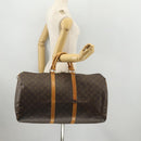 LOUIS VUITTON Monogram Keepall 55 Boston Bag M41424 LV Auth am10986-23