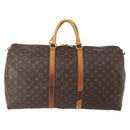 LOUIS VUITTON Monogram Keepall 55 Boston Bag M41424 LV Auth am10986-2