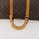 LOUIS VUITTON Monogram Keepall 55 Boston Bag M41424 LV Auth am10986-7