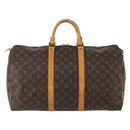 LOUIS VUITTON Monogram Keepall 50 Boston Bag M41426 LV Auth am10987-13