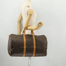 LOUIS VUITTON Monogram Keepall 50 Boston Bag M41426 LV Auth am10987-21