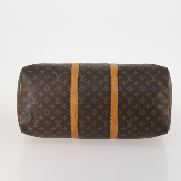LOUIS VUITTON Monogram Keepall 50 Boston Bag M41426 LV Auth am10987