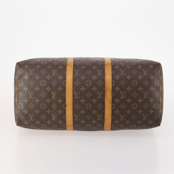 LOUIS VUITTON Monogram Keepall 50 Boston Bag M41426 LV Auth am10988