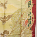 Salvatore Ferragamo Scarf Silk Bordeaux Auth am10996A-17