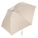 CELINE Macadam Canvas Folding Umbrella Nylon Beige Auth am10997A-1