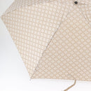 CELINE Macadam Canvas Folding Umbrella Nylon Beige Auth am10997A-5