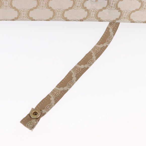 CELINE Macadam Canvas Folding Umbrella Nylon Beige Auth am10997A