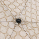 CELINE Macadam Canvas Folding Umbrella Nylon Beige Auth am10997A-8