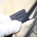 GUCCI GG Supreme Shoulder Bag PVC Leather Navy 223666 Auth am10999-12