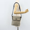 GUCCI GG Supreme Shoulder Bag PVC Leather Navy 223666 Auth am10999-22