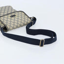 GUCCI GG Supreme Shoulder Bag PVC Leather Navy 223666 Auth am10999-7