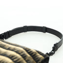 Salvatore Ferragamo Vala Chain Shoulder Bag Leather Black Gold Auth am11001V-8