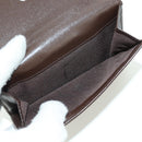 FENDI Zucca Canvas Trifold Wallet Black Brown Auth am11005V-20