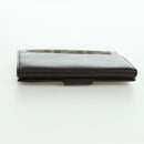 FENDI Zucca Canvas Trifold Wallet Black Brown Auth am11005V-6