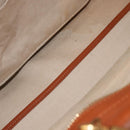 Chloe Little Alice Hand Bag Leather 2way Brown Gold Auth am11007-10