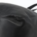 Coach Old Tote Bag Leather Black Gold Auth am11015-12