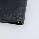 GUCCI Micro GG Guccissima Day Planner Cover Leather Navy 115240 Auth am11017-15