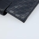 GUCCI Micro GG Guccissima Day Planner Cover Leather Navy 115240 Auth am11017-16