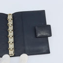 GUCCI Micro GG Guccissima Day Planner Cover Leather Navy 115240 Auth am11017-18