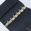 GUCCI Micro GG Guccissima Day Planner Cover Leather Navy 115240 Auth am11017-9