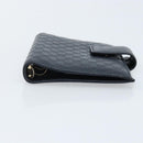 GUCCI Micro GG Guccissima Day Planner Cover Leather Navy 115240 Auth am11017-6