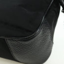 PRADA Hand Bag Nylon Black Silver BR2120 Auth am11021V-18