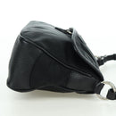 PRADA Hand Bag Nylon Black Silver BR2120 Auth am11021V-4