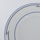 HERMES Rhythm Plate Pottery White Auth am11022M-6