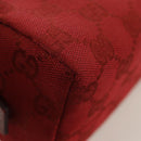 GUCCI GG Canvas Pouch Red 29595 Auth am11024V-10