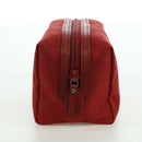 GUCCI GG Canvas Pouch Red 29595 Auth am11024V-5
