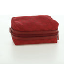 GUCCI GG Canvas Pouch Red 29595 Auth am11024V-6