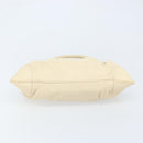 Salvatore Ferragamo Gancini Marissa Bag Leather White Silver Auth am11025-9