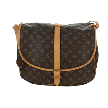 LOUIS VUITTON Monogram Saumur 35 Shoulder Bag M42254 LV Auth am11030V - 0