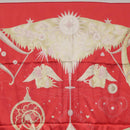 HERMES Seidentuch Carre 90 „QUINTESSENCE“ Rot Auth am11039V-14