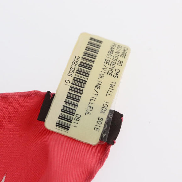 HERMES Seidentuch Carre 90 „QUINTESSENCE“ Rot Auth am11039V