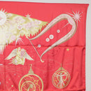HERMES Seidentuch Carre 90 „QUINTESSENCE“ Rot Auth am11039V-4