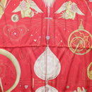 HERMES Seidentuch Carre 90 „QUINTESSENCE“ Rot Auth am11039V-6