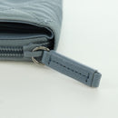 PRADA Round Compact Wallet Wallet Nylon Light Blue 1ML605 Auth am11040V-8