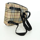 BURBERRY Nova Check Rucksack PVC Beige Auth am11045V-8