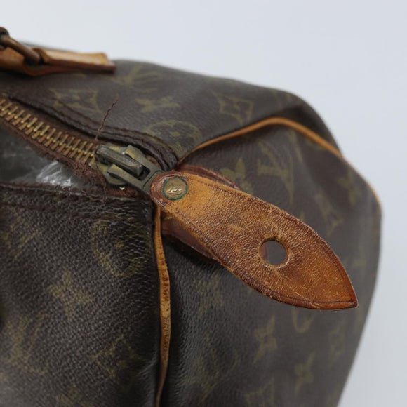 LOUIS VUITTON Monogram Speedy 25 Handtasche M41528 LV Auth am11050